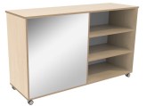 Vakkenkast dubbelzijdig B150 x H119 cm Berken Tangara Groothandel voor de Kinderopvang1